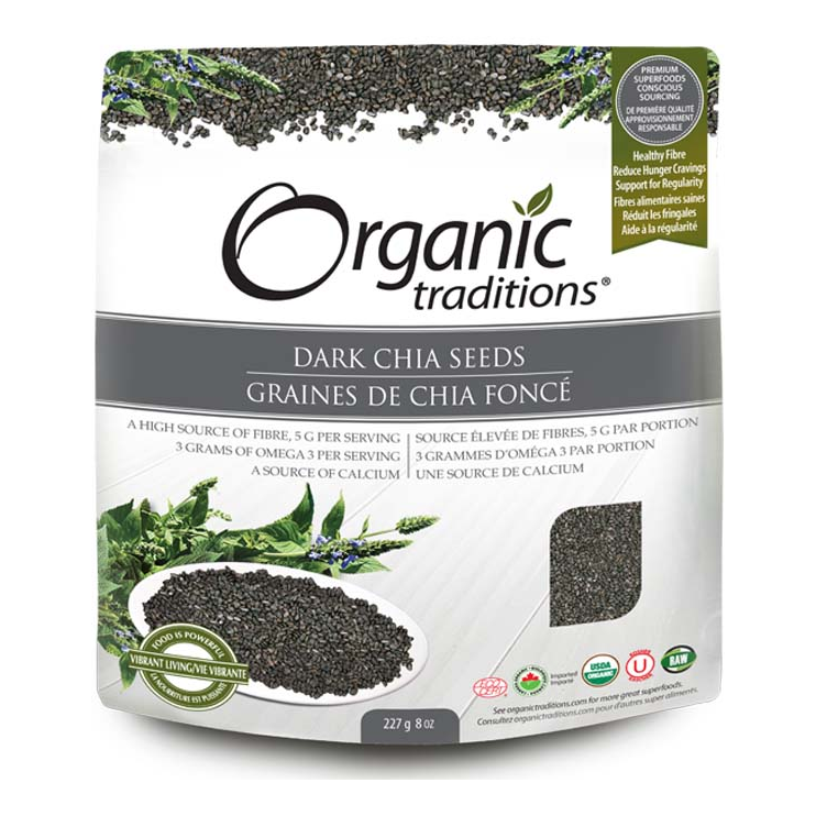 Chia Seeds, Dark Whole