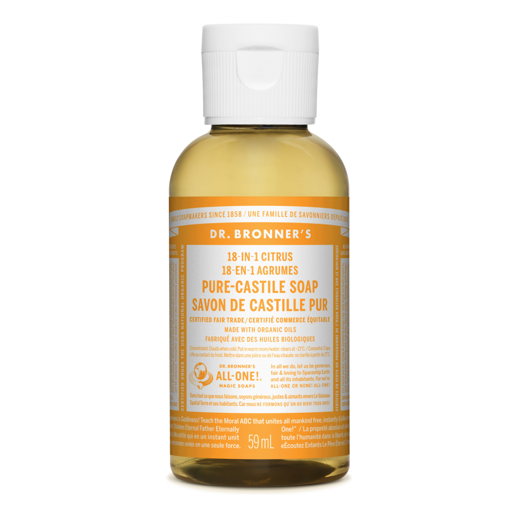 Citrus Oil Pure Castile Liquid Soap