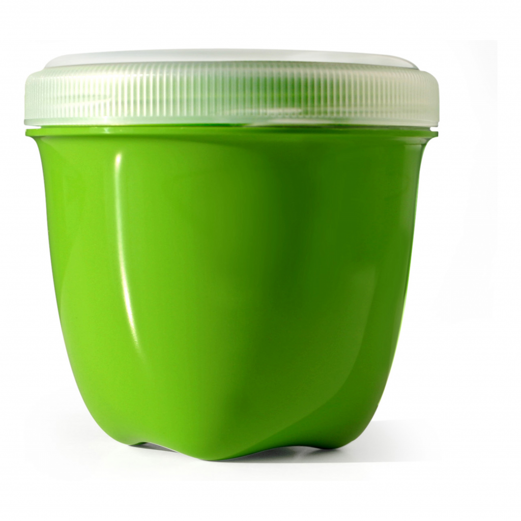 Mini Round Food Storage-Apple Grn