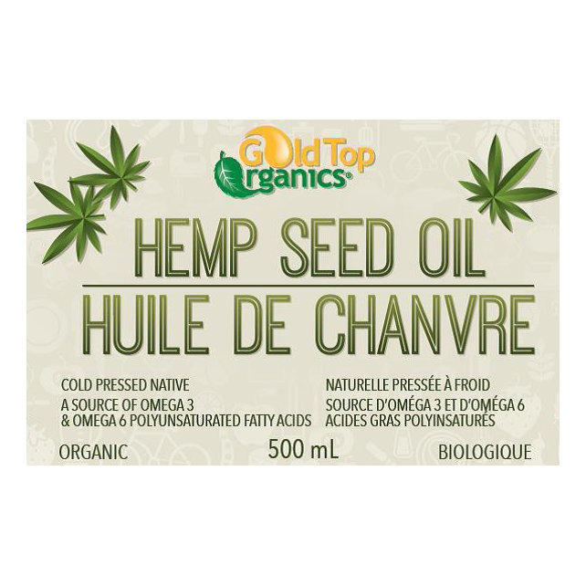 Organic Hemp Oil 500ml