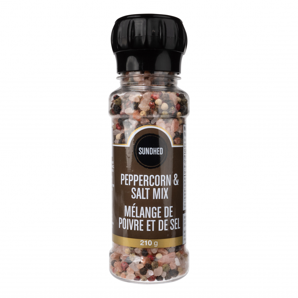 Himalayan Salt with Peppercorn Mix