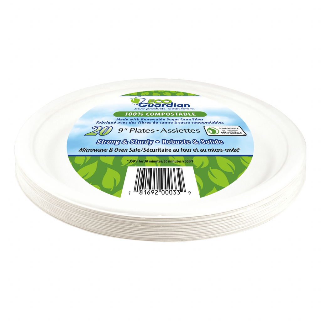 Compostable 9'' Plates
