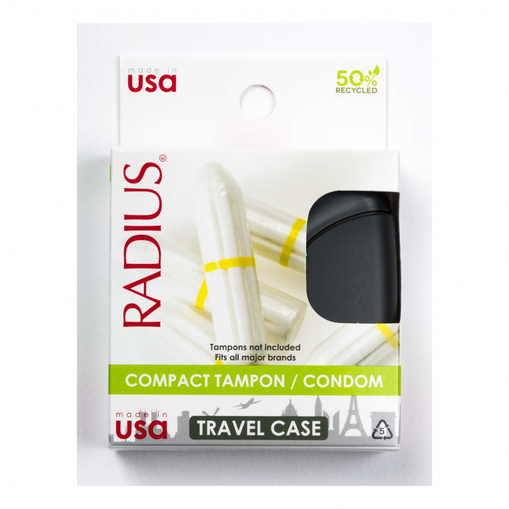 Case, Small Tampon & Condom – Healthy Lifestyles