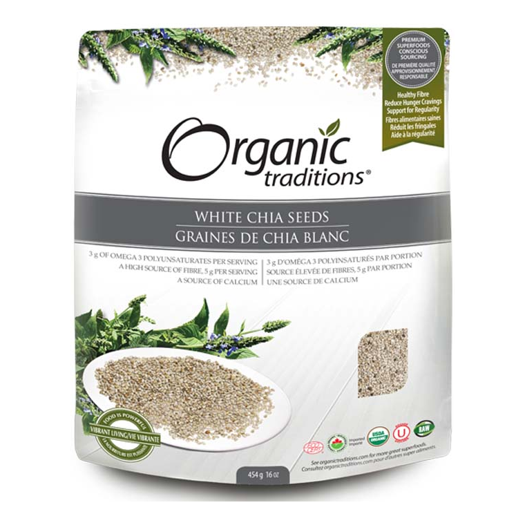Chia Seeds, White Whole